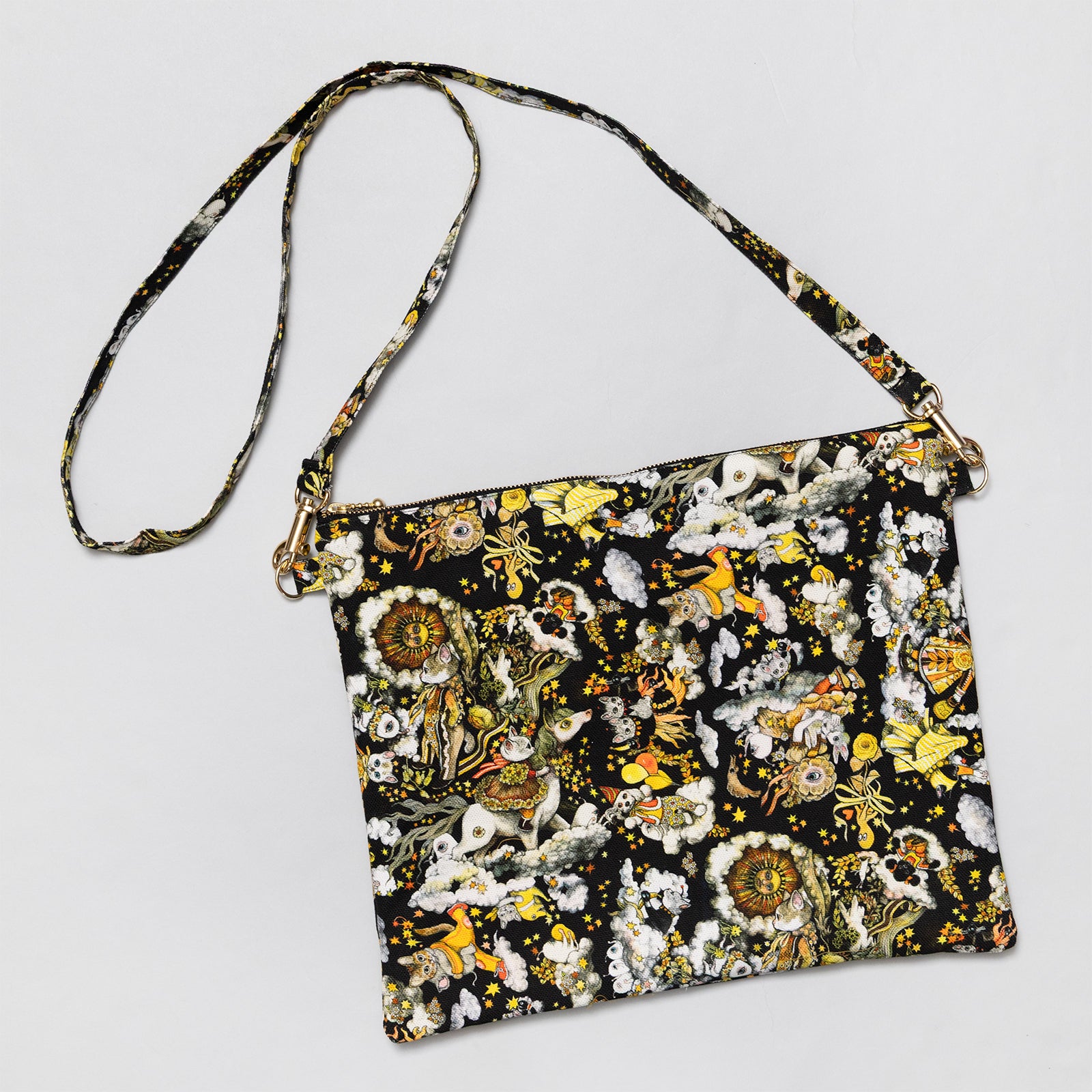 ショルダーバッグ YELLOW – ボリス雑貨店