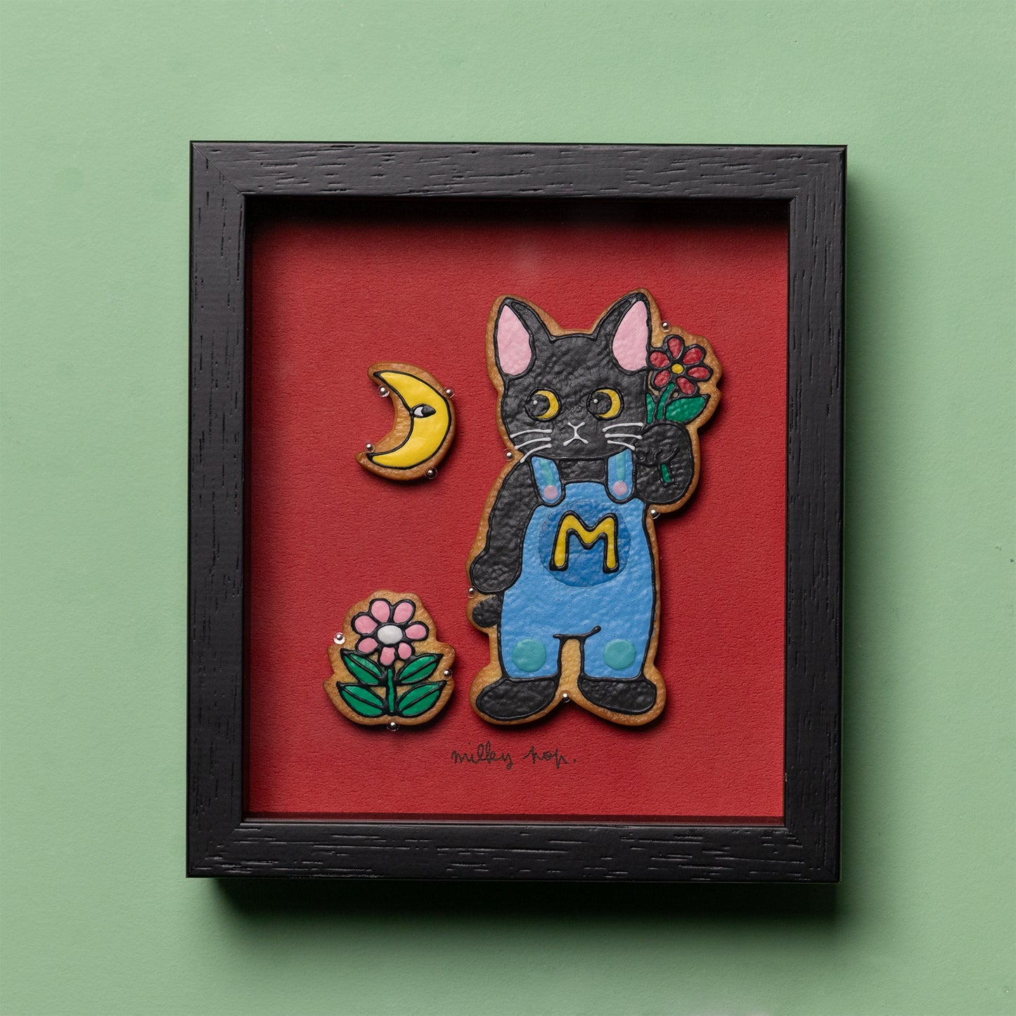 作品KM-2 milky pop. KAGIO CATS MUSTA 2