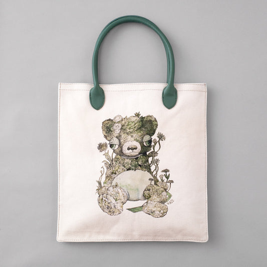 *受付終了*【受注生産】Bear トートバッグ グリーン