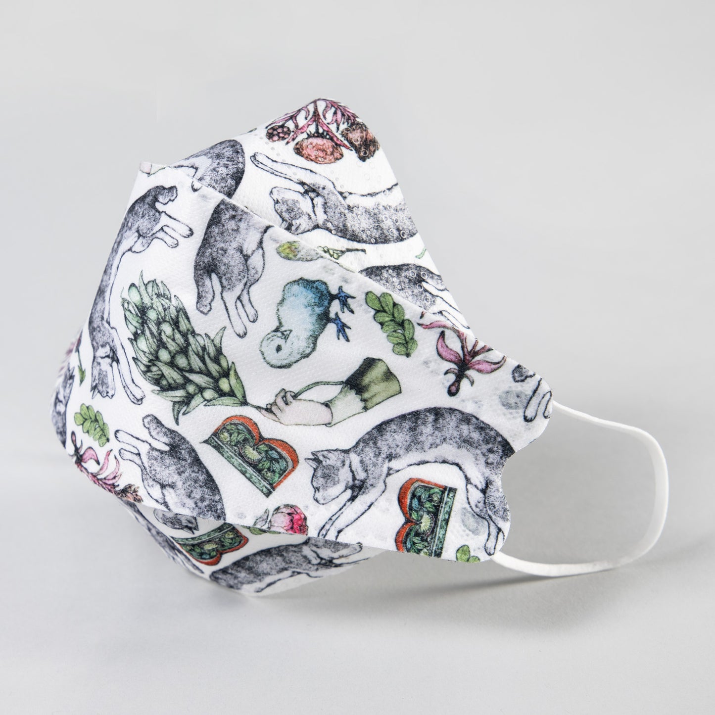 Non-woven fabric mask "Peking no Aki"