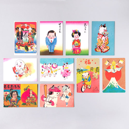 Inuko Postcard Set of 10 types
