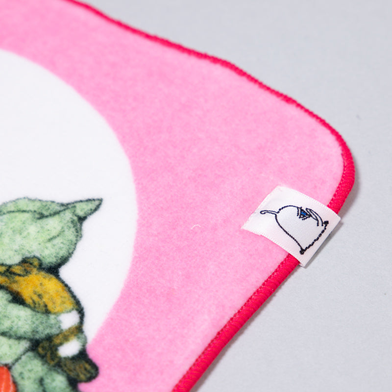 タオルハンカチ おねえさんとニャンコ