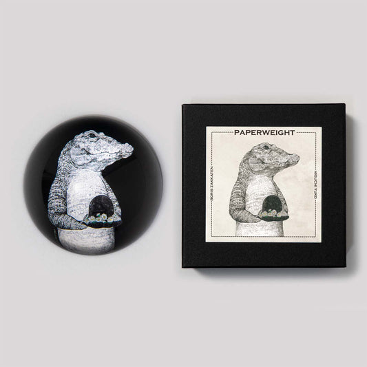 ペーパーウェイト 鰐