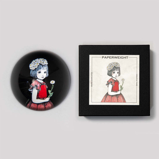 ペーパーウェイト 少女