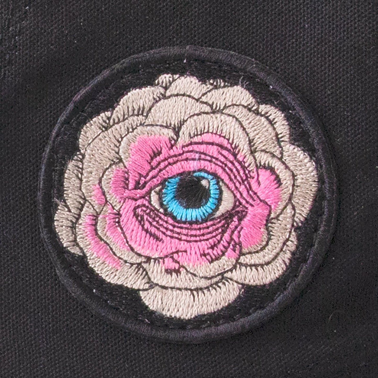 ハイカットシューズワッペン付き 眼花