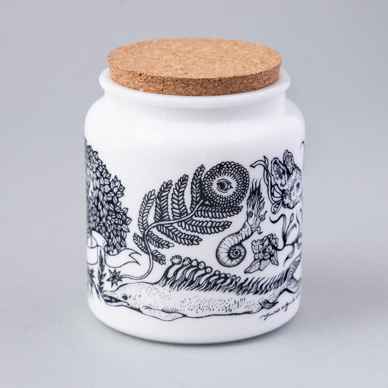 Tea jar Earl gray tricolore