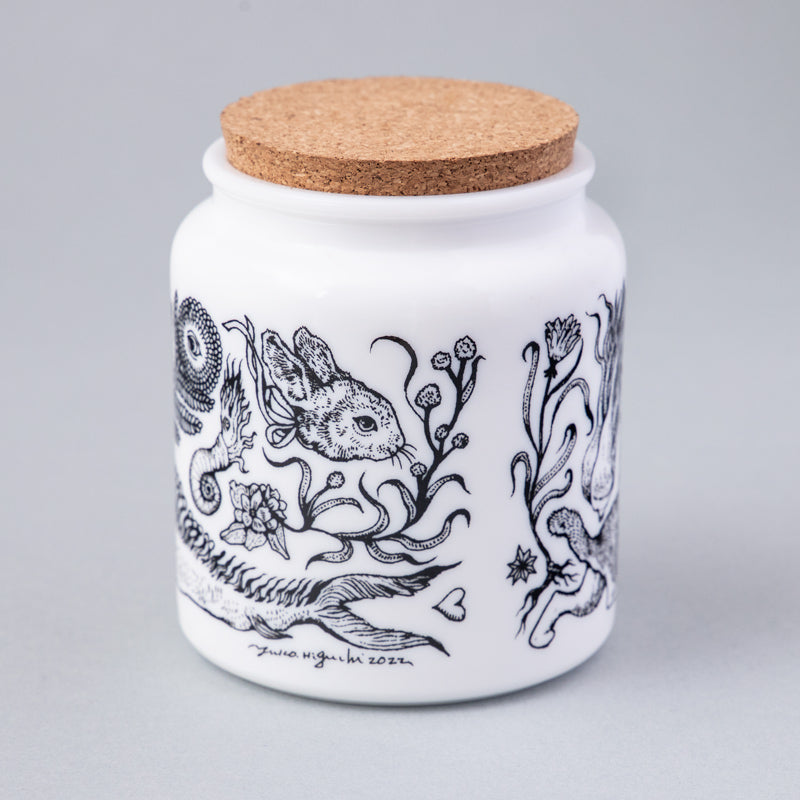 Tea jar Earl gray tricolore