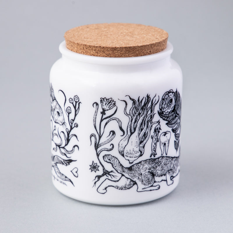 Tea jar Earl gray tricolore