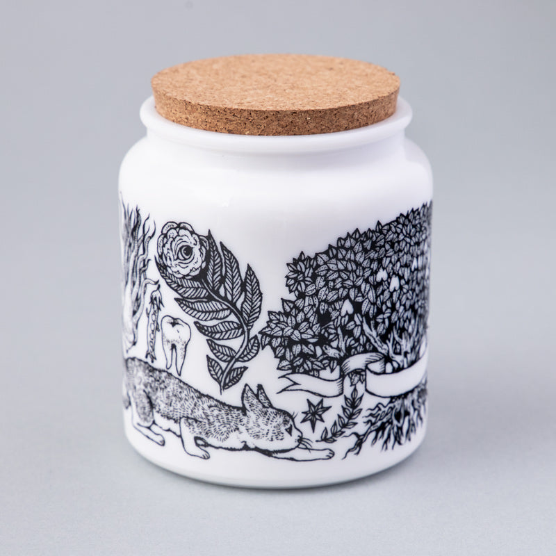 Tea jar Earl gray tricolore