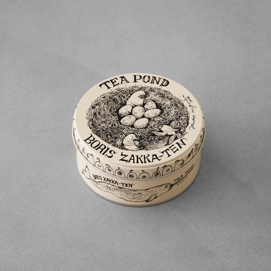 Black tea can Hitotsume-chan (egg) (Tea leaves: dandelion coffee)