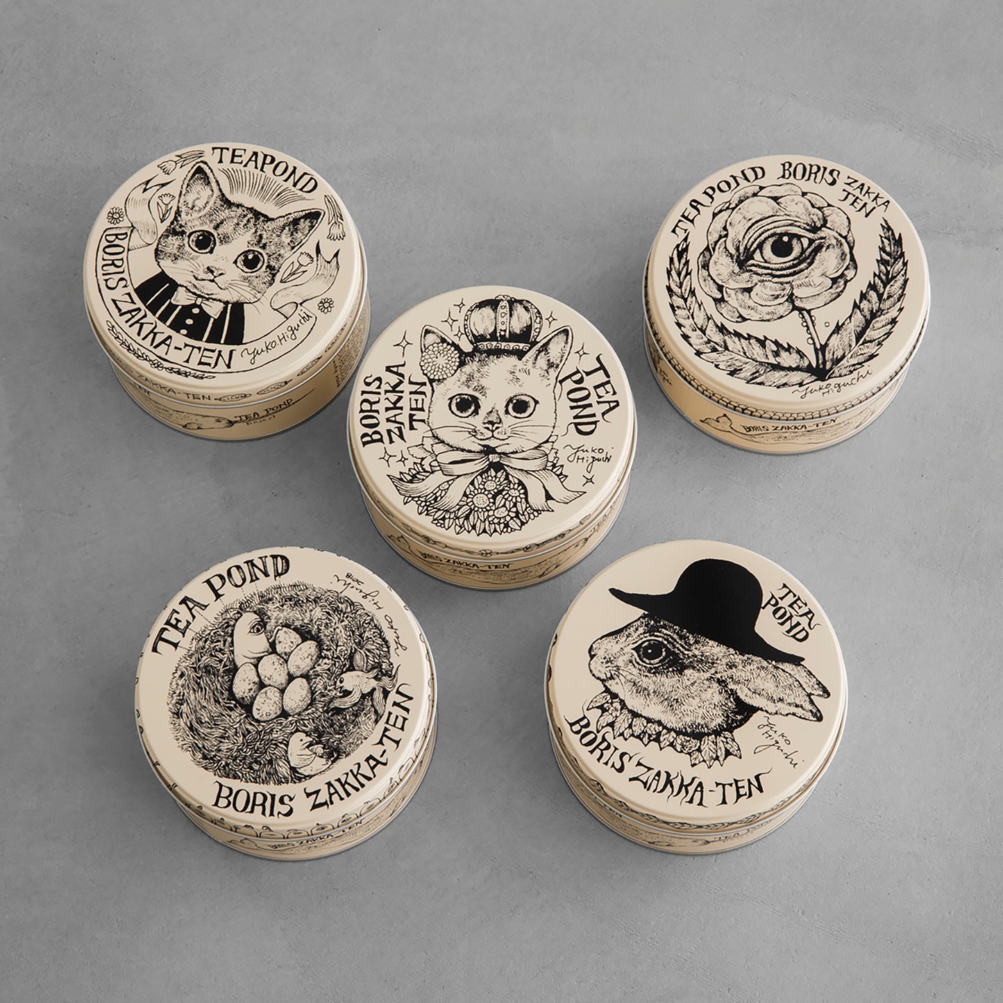 Tea Can Koharu (Oukan) (Tea Leaf: Earl Gray Bluebird)