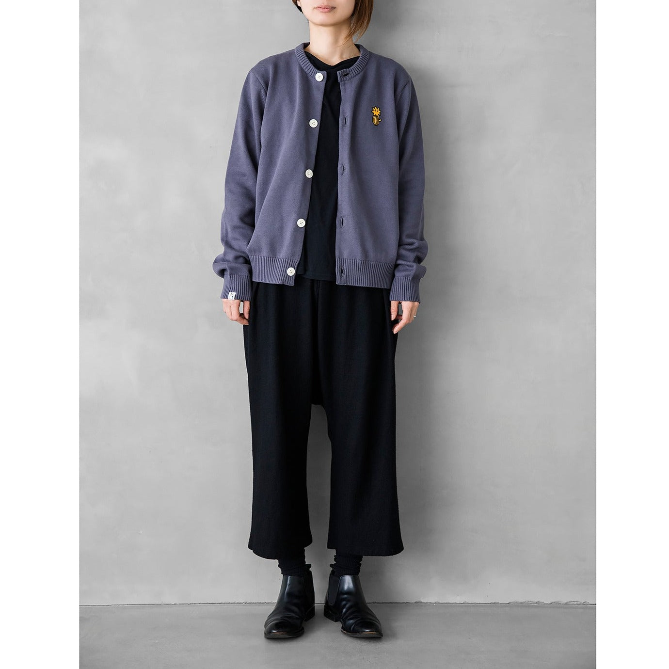 【あわせがい対象商品(ワッペン別売)】カーディガン ワッペン:左胸2個