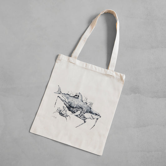 Large tote bag Yuko Higuchi Junji Ito Homage