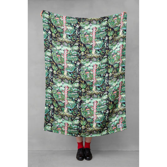 ブランケット【ハーフサイズ】おおきな木のうえで