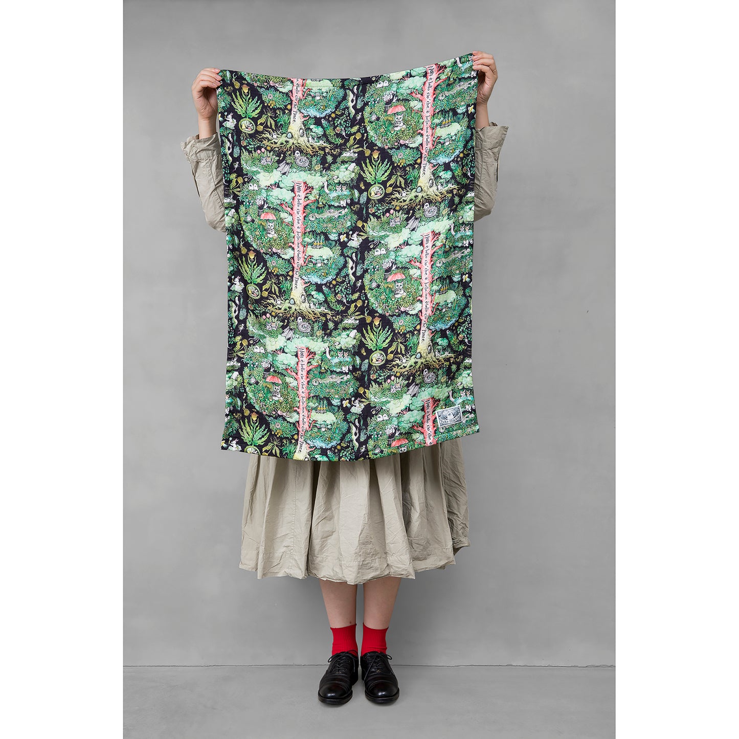 ブランケット【クォーターサイズ】おおきな木のうえで