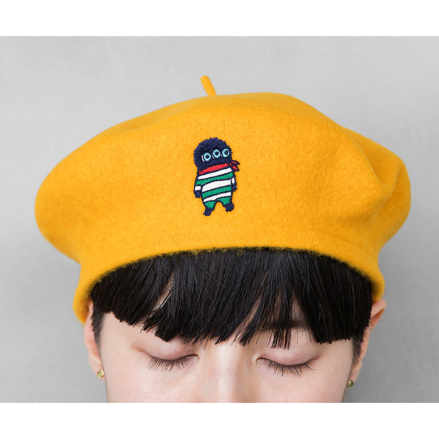 【あわせがい対象商品(ワッペン別売)】ベレー帽