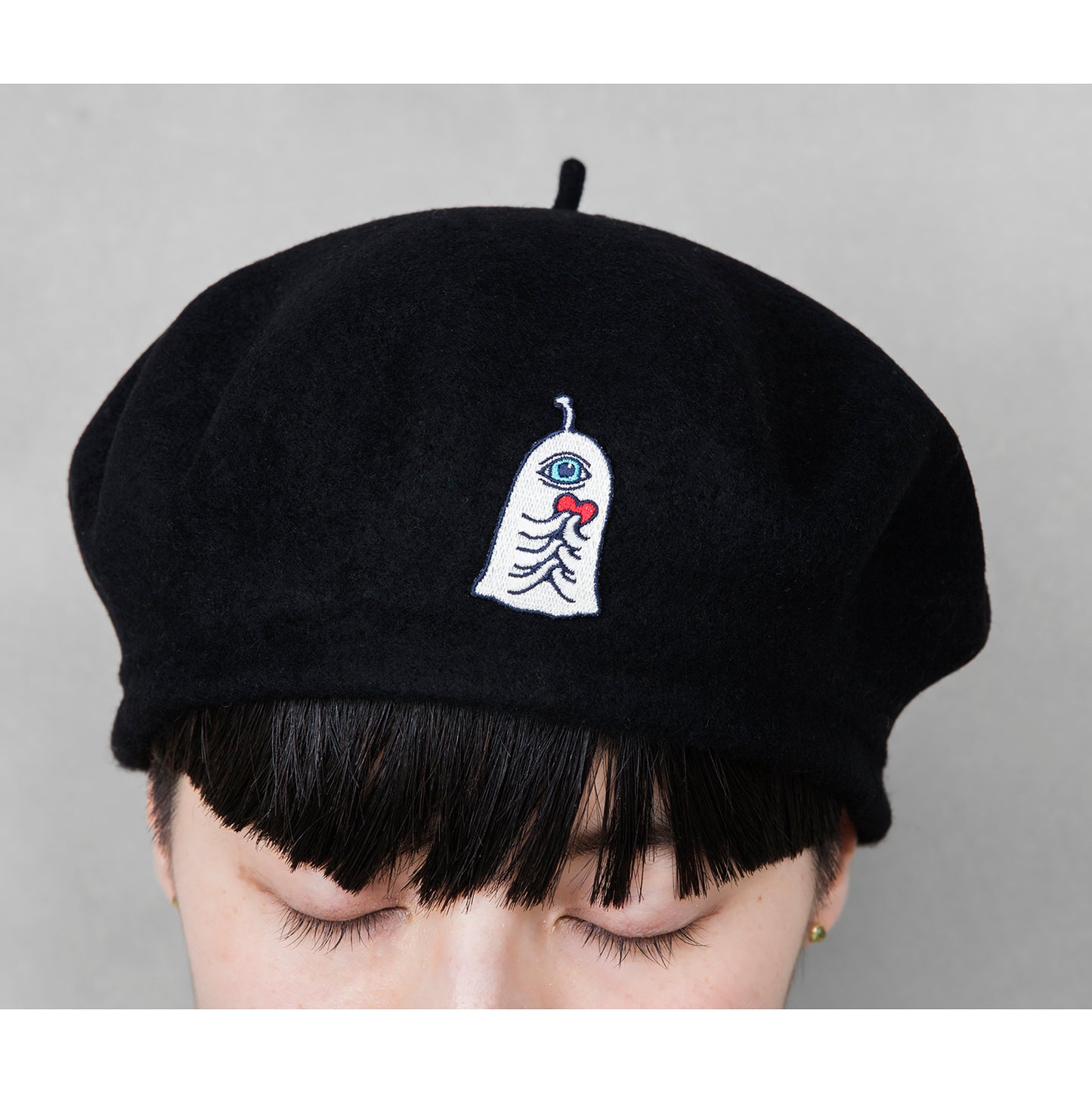 【あわせがい対象商品(ワッペン別売)】ベレー帽