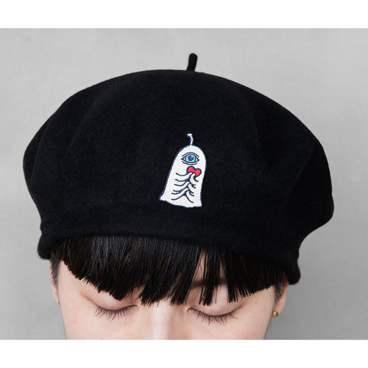 【あわせがい対象商品(ワッペン別売)】ベレー帽