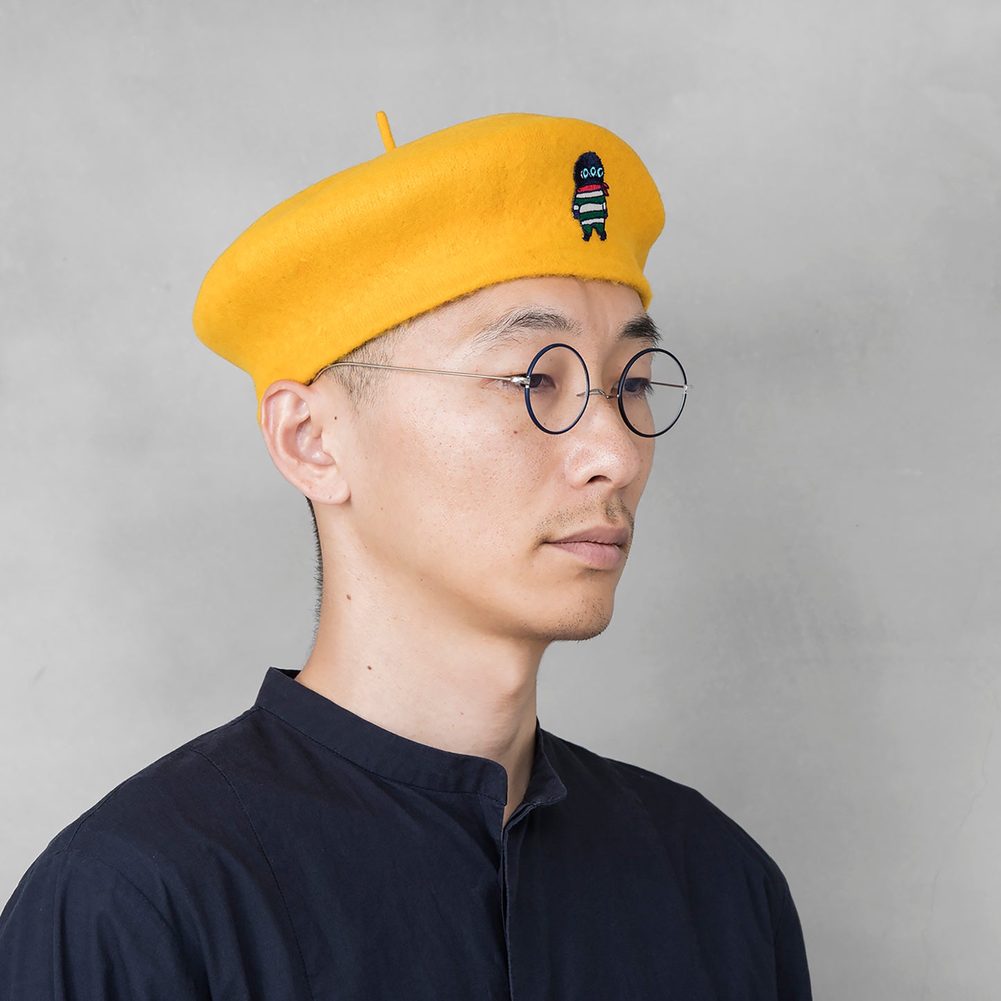 【あわせがい対象商品(ワッペン別売)】ベレー帽