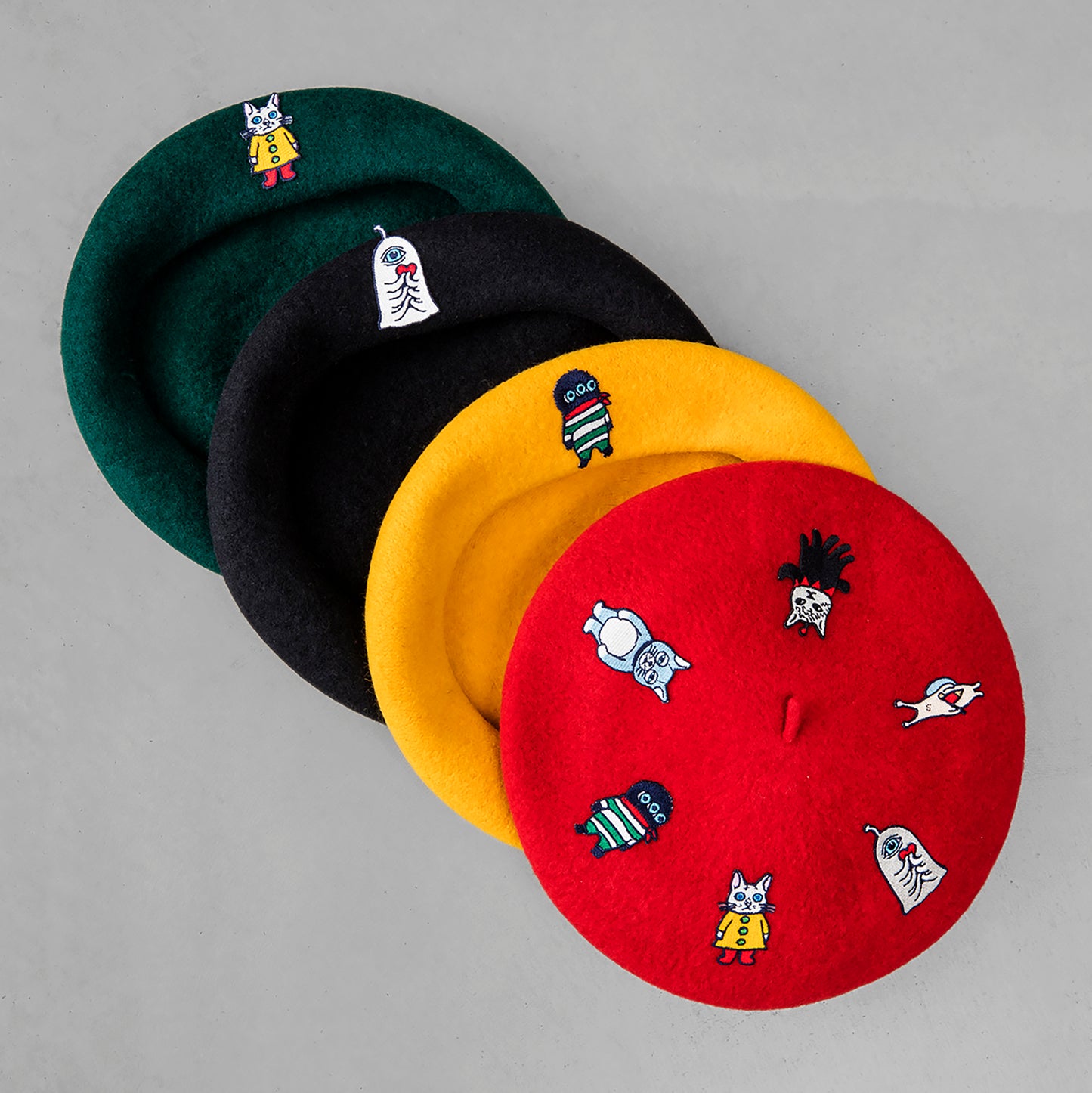【あわせがい対象商品(ワッペン別売)】ベレー帽