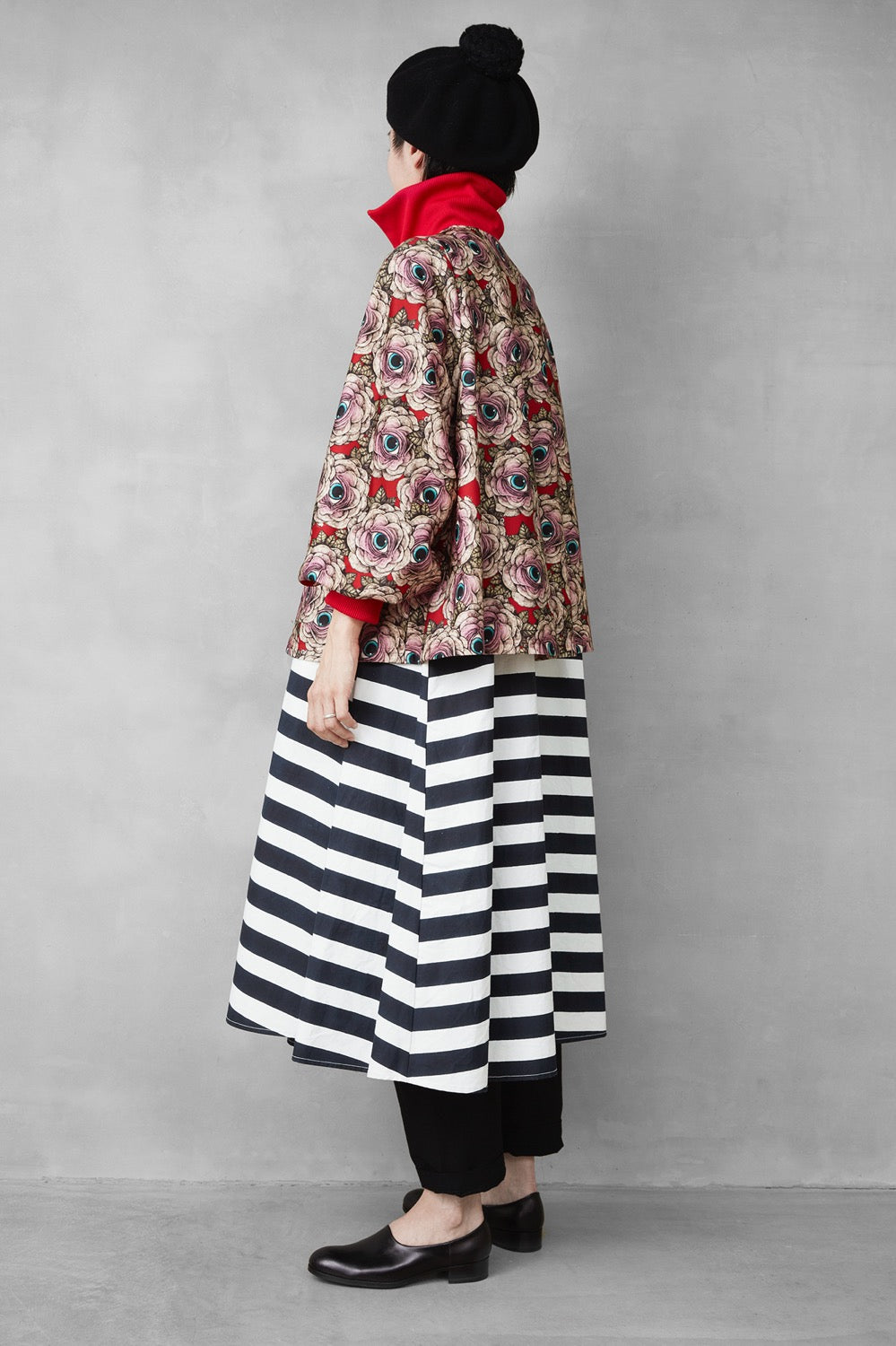 Mebana Jersey Flare TOPS RED