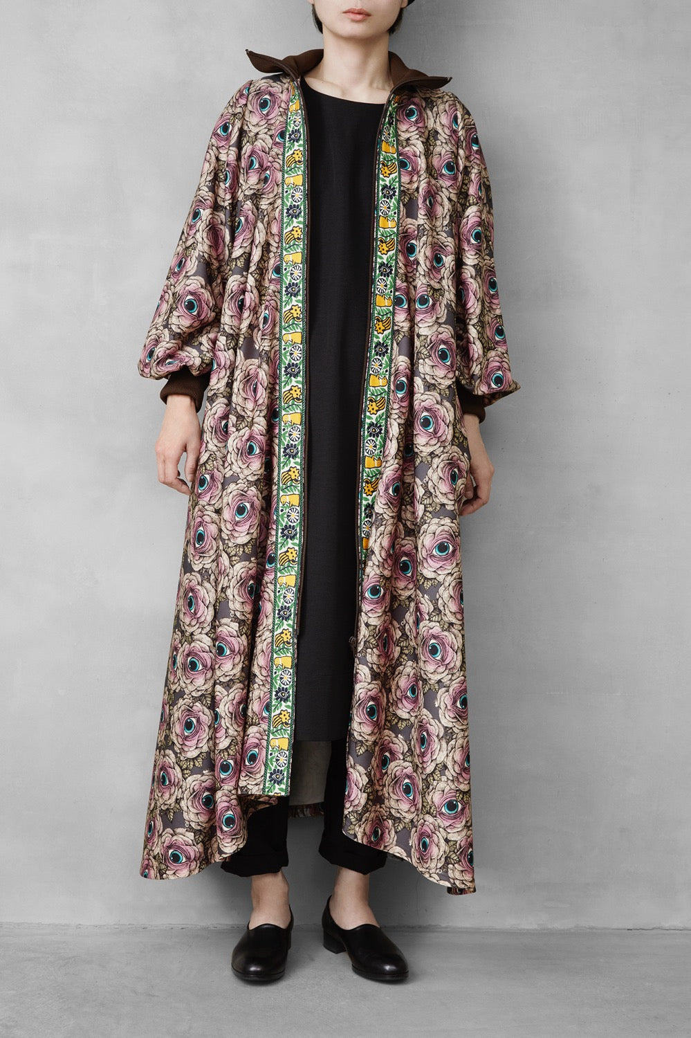 眼花ジャージ ドレス GRAY