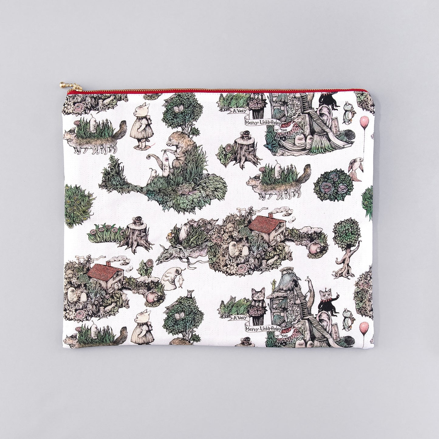 "Honya no Arumachi" pouch