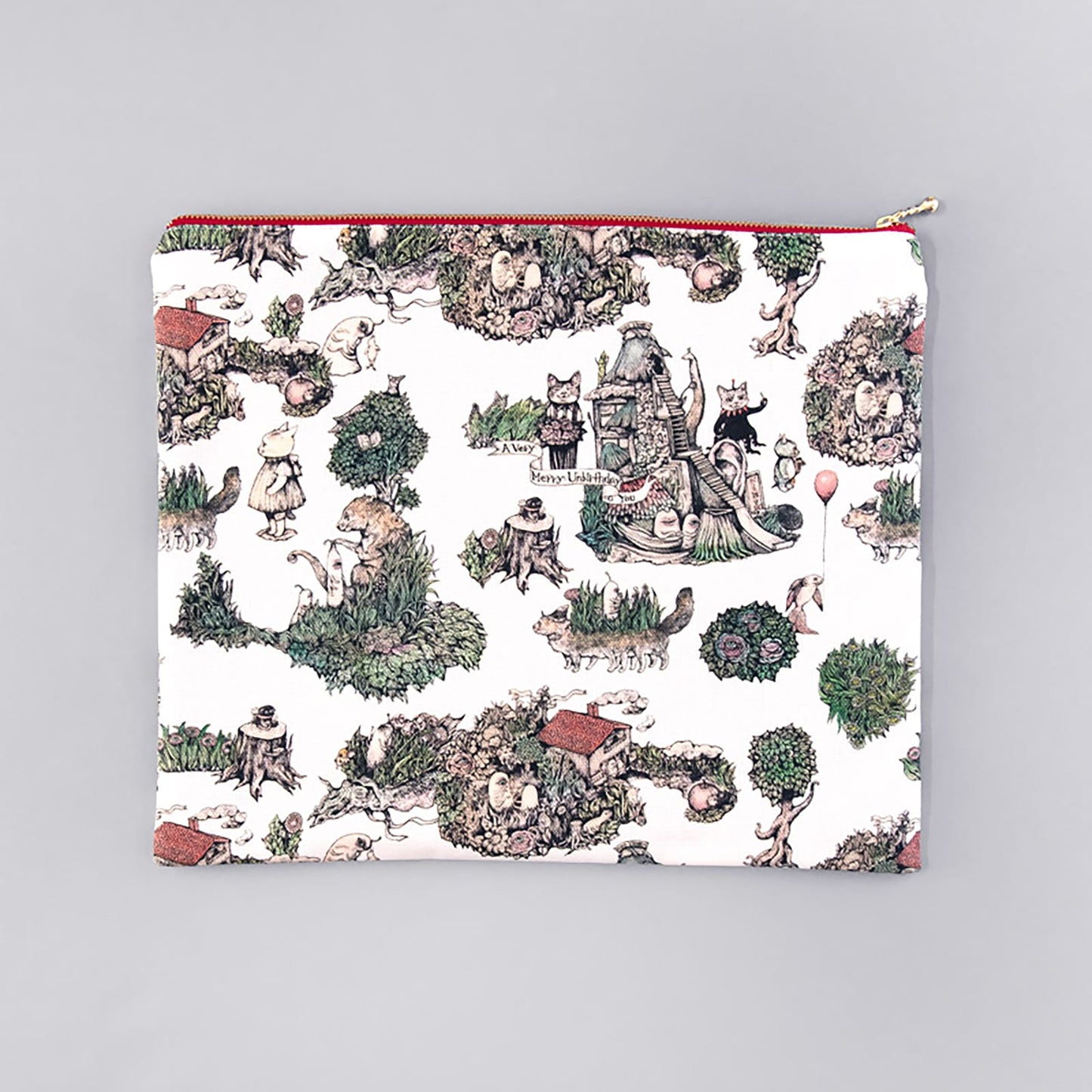 "Honya no Arumachi" pouch