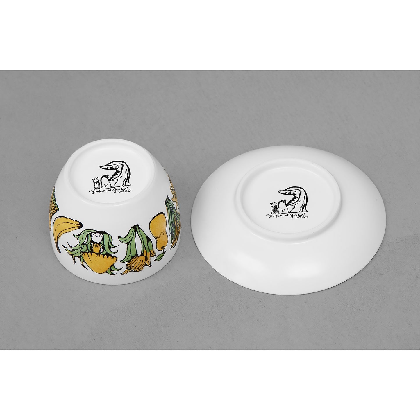 Kutaniyaki Teacup set Koharu