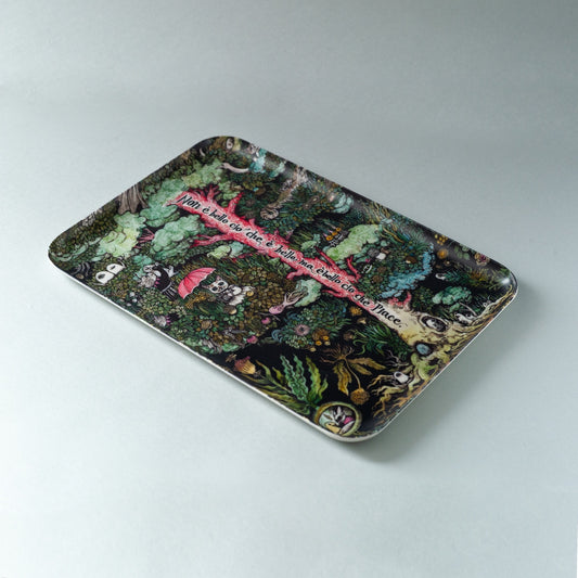 OBON (tray) (L size) Ookina Ki no Uede