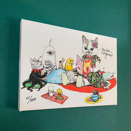 Reproduced painting One-san no yomikikase