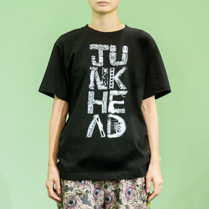 Tシャツ JUNK HEAD LOGO BLACK