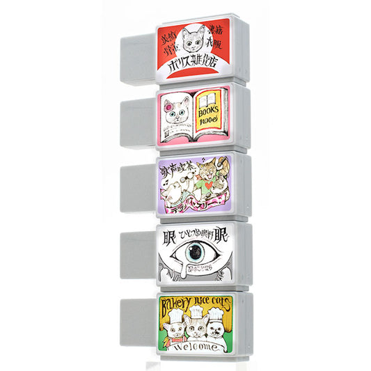 Yuko Higuchi miniature billboard magnet box type (6 pieces)