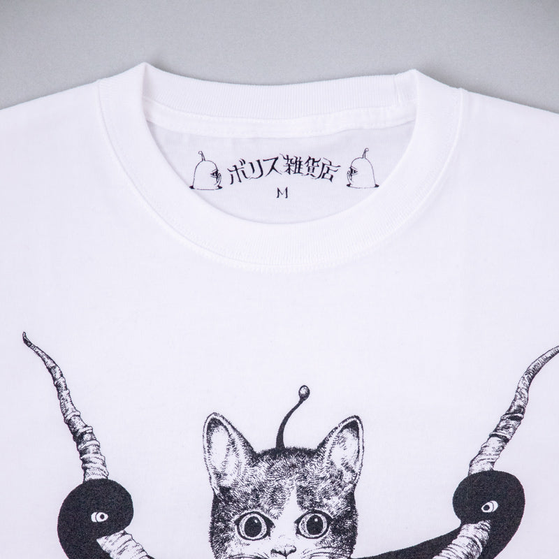 Tシャツ GUSTAVEくん1号 ホワイト/イエロー/グレー