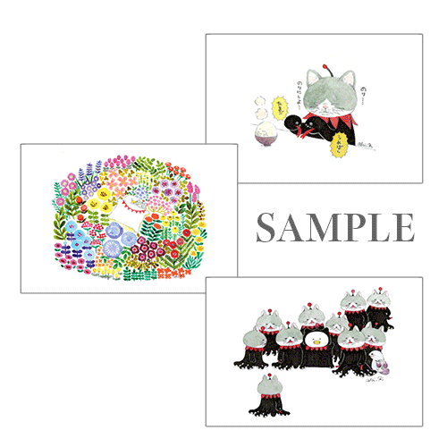 【GUSTAVEくん展】ポストカードセット(ファイルケース付)