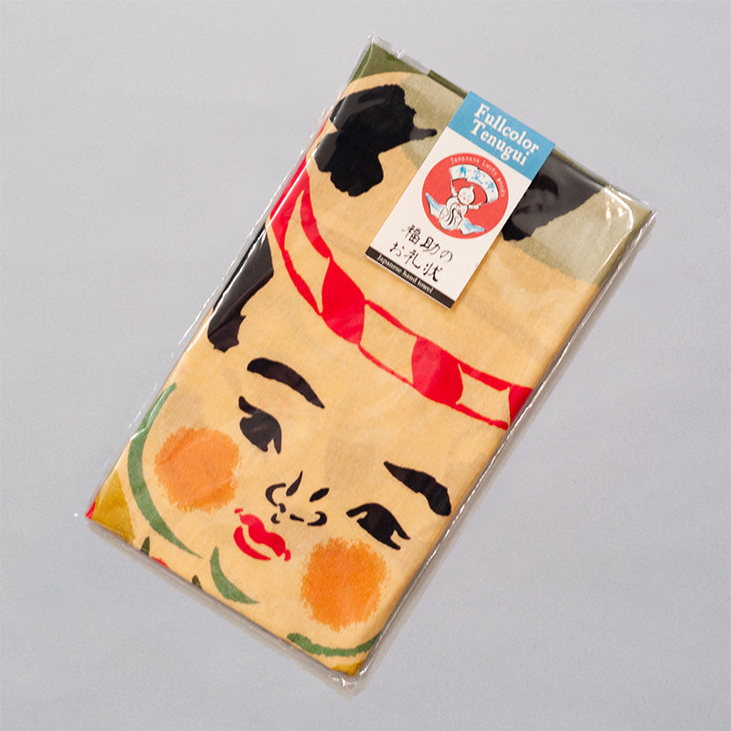 犬ん子 てぬぐい 福助のお礼状