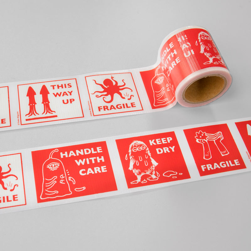 Curing tape FRAGILE