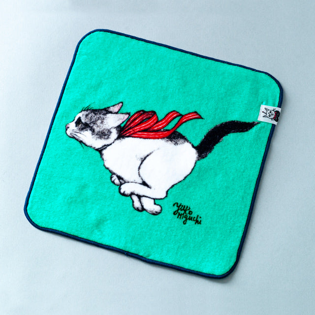 Towel handkerchief Hashiru Neko