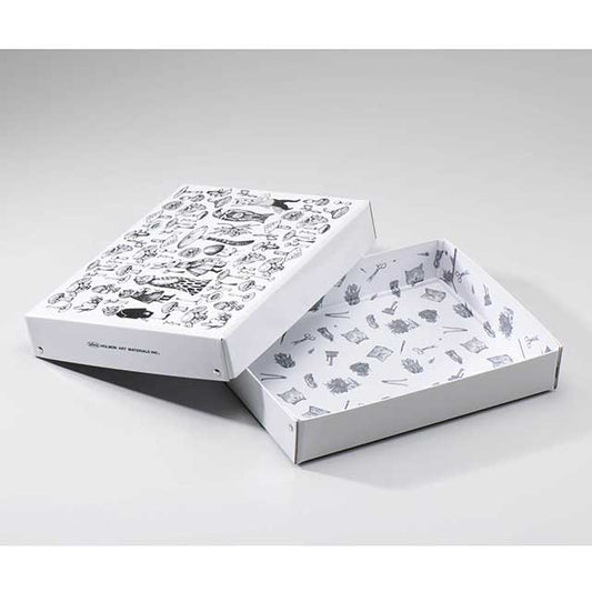 ヒグチユウコxホルベイン2018 おどうぐばこA4 白