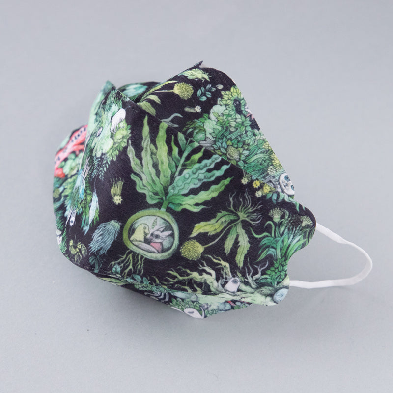 Non-woven fabric mask "Ookina Kino uede"