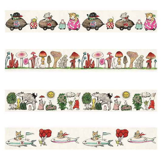 Holbein 2020 Masking Tape Set of 4
