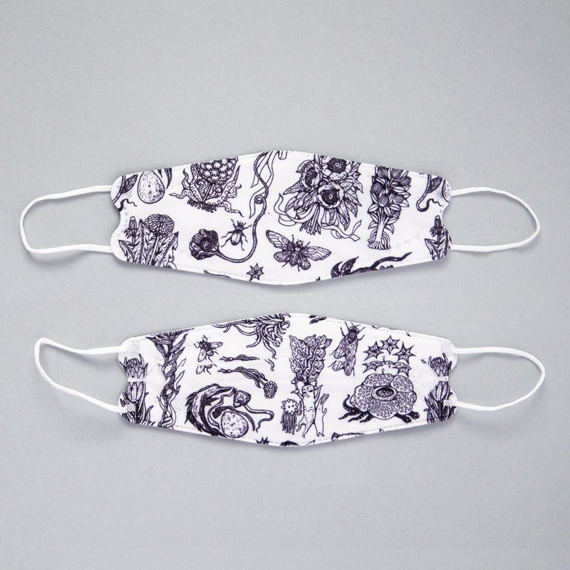 Non-woven fabric mask "Shokubutsu"