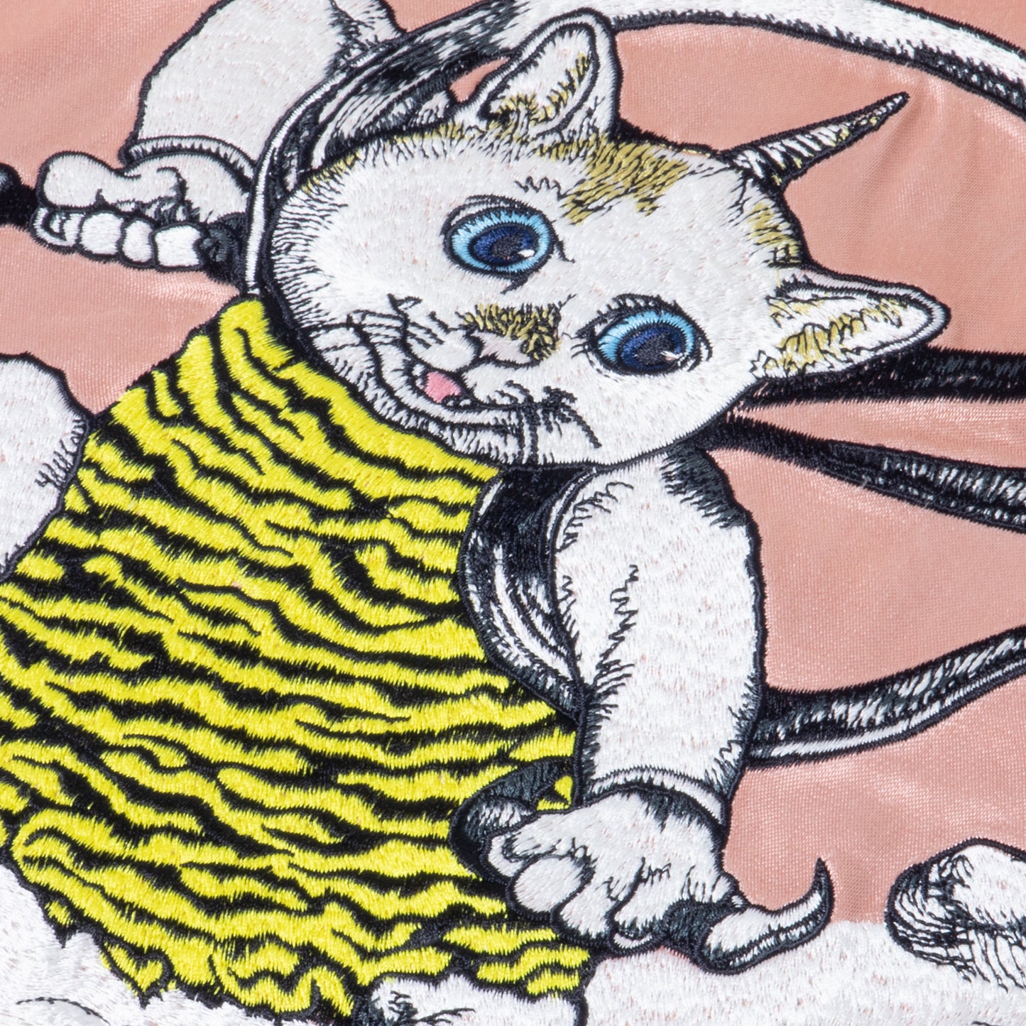 Sukajan Cat Fujin Raijin pattern
