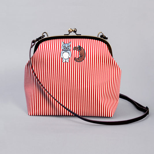 【あわせがい対象商品】がまぐちBag ニャンコとおそろい