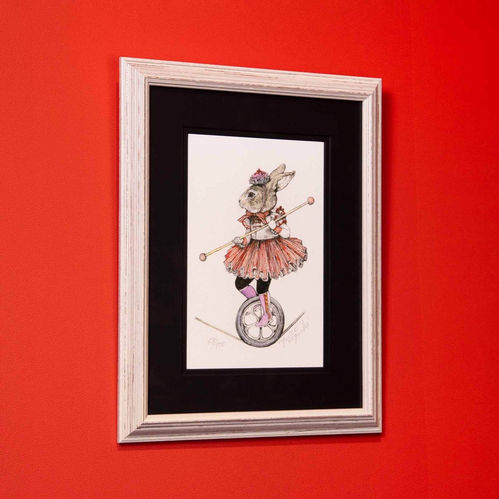 [Framed] Reproduced painting CIRCUS Kyokugeishi