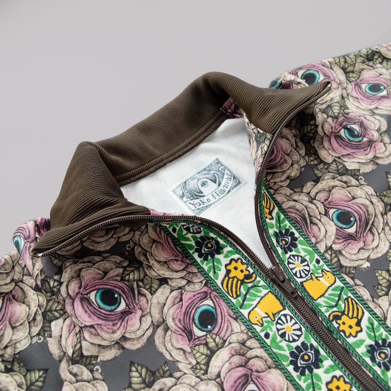 眼花ジャージ ドレス GRAY