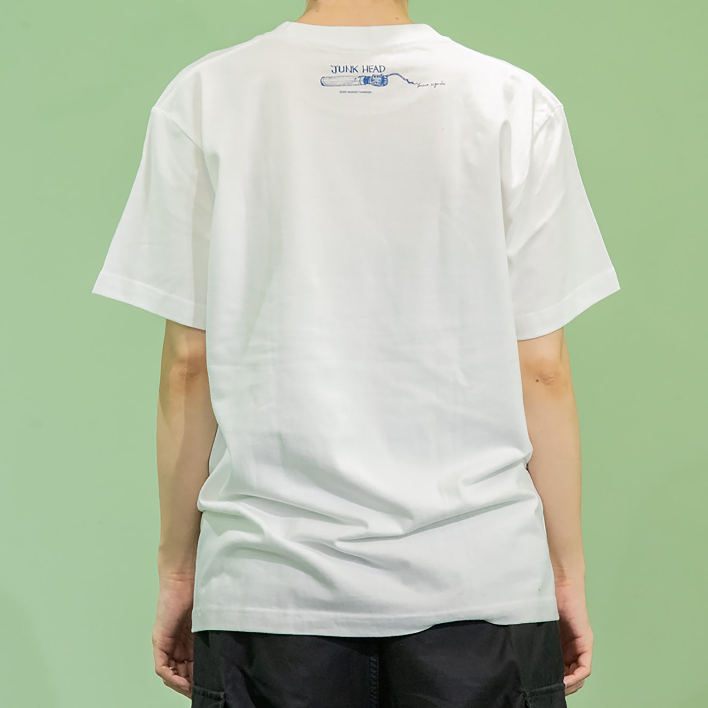 Tシャツ JUNK HEAD LOGO BLUE