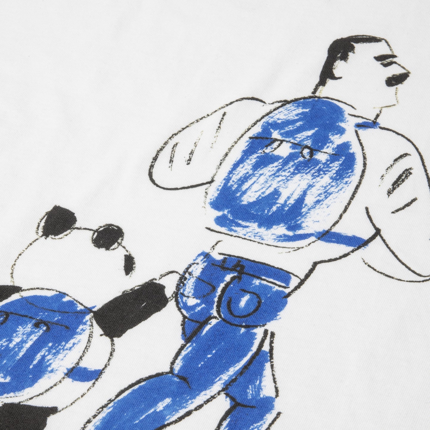 Tシャツ ひげとパンダとSee you again