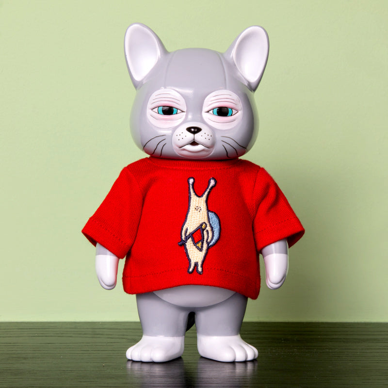 ニャンコのTシャツとワッペン