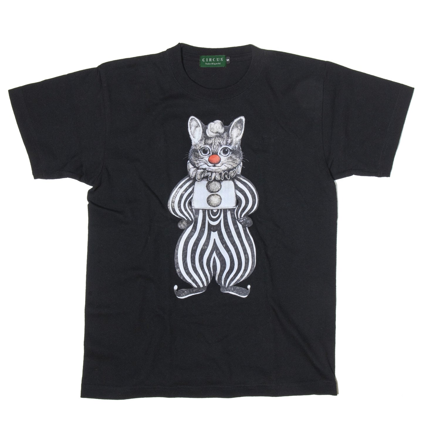 Tシャツ しましまピエロ